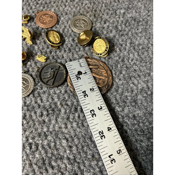 1970s Vintage High School Sports Athletic Medals Lot - Picture 6 of 10